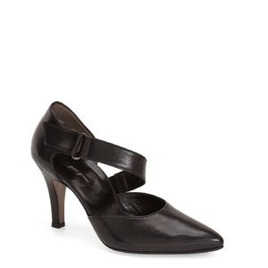 Paul Green desire Pointy Toe D'orsay Leather Pump